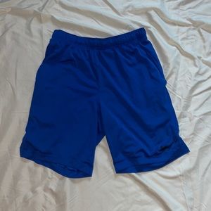 Nike Dri-fit athletic shorts blue